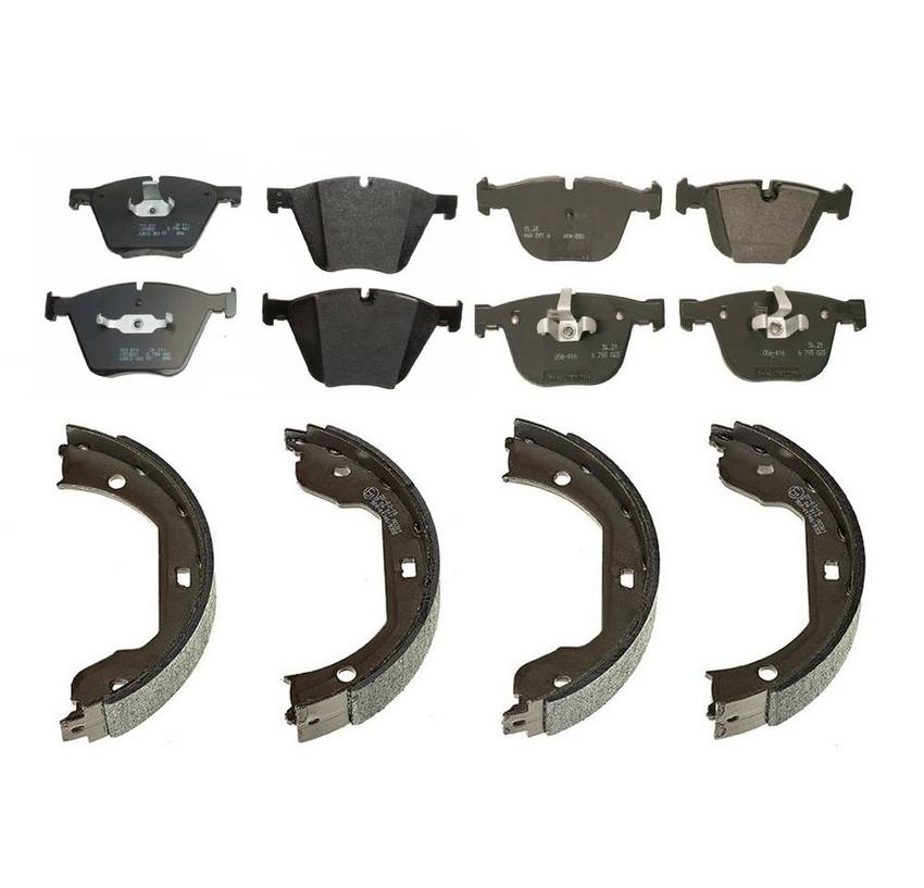 BMW Disc Brakes Kit - Pads Front and Rear